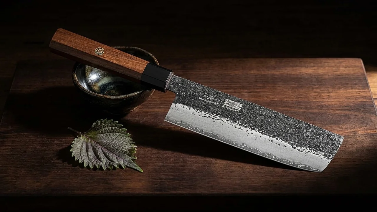 HOSHANHO Nakiri Damasco 18 cm