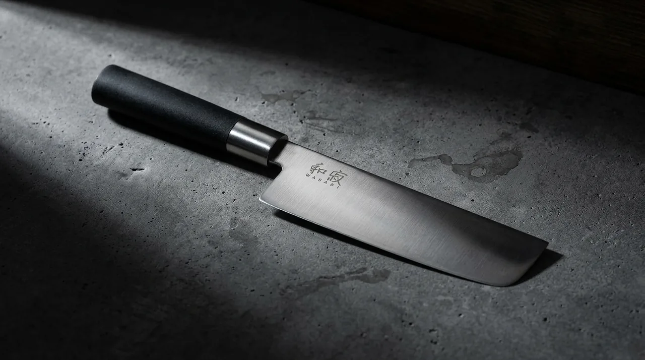 KAI Wasabi Black Nakiri 16,5 cm