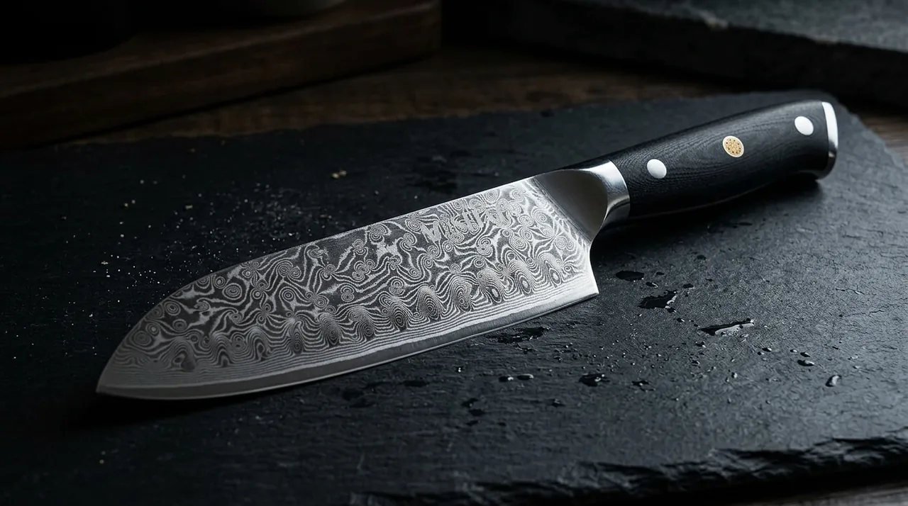 MOSFiATA Santoku Damasco 17,8 cm