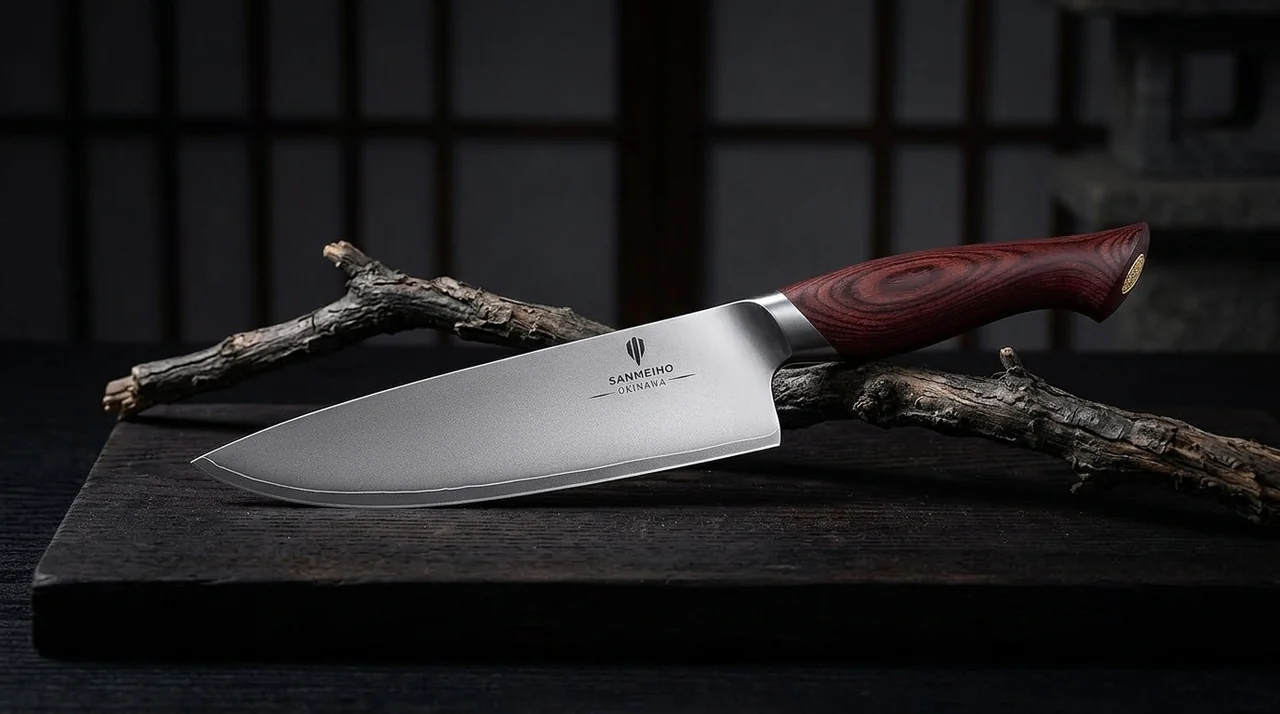 SANMEIHO Chef OKINAWA 20 cm (laminado 5 capas)