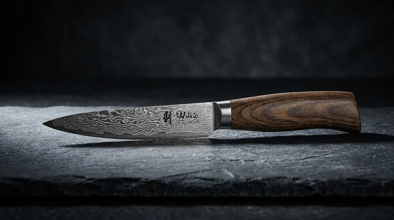 Cuchillo Multiusos Wakoli EDIB PRO damasco VG10 con pakkawood